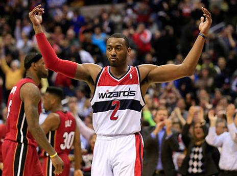 ג'ון וול חוגג ניצחון גדול (gettyimages)