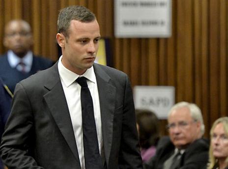 פיסטוריוס. הכריז בפתיחה: "לא אשם בכל הסעיפים" (gettyimages)