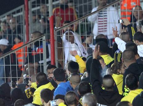 אוהדי בית"ר ואוהדי סכנין. אמור להיות רגוע בשבת