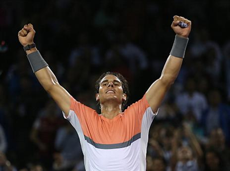 נדאל, נאלץ לעבוד קשה (GETTYIMAGES)