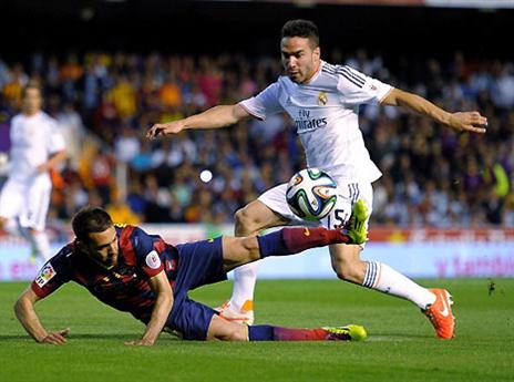 קרבחאל ואלבה, קלאסיקו בקצב מטורף (gettyimages)