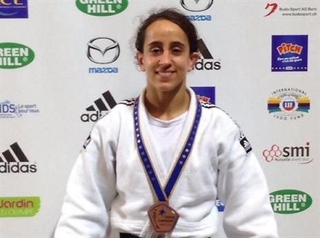 מכוונת לריו. גילי כהן (באדיבות איגוד הג'ודו הישראלי)