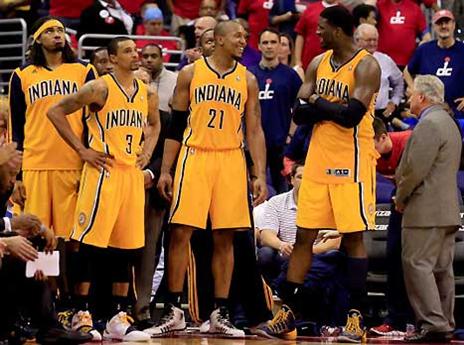 עכשיו אפשר קצת לחייך. הפיסרס בגמר המזרח (gettyimages)