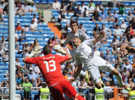 ריאל עבדה קשה בשביל גול (GETTYIMAGES)