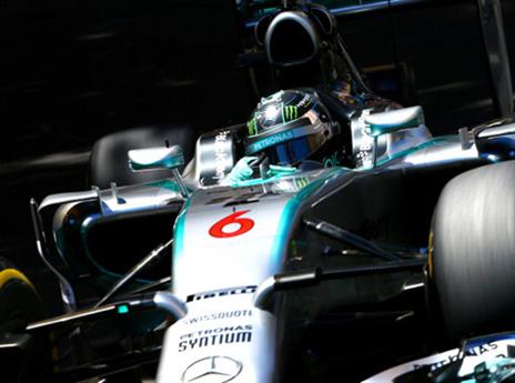 רוזברג. בדרך לזכייה שניה ברצף במונאקו? (gettyimages)