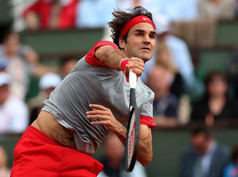 פדרר, לא ליקק דבש (GETTYIMAGES)