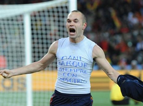 אינייסטה, בקישור כל הזמנים (GETTYIMAGES)