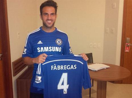 ססק פברגאס, עבר לכחול (האתר הרשמי של צ'לסי)