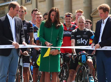 נתנו כבוד לאירוע. וויליאם וקייט (gettyimages)