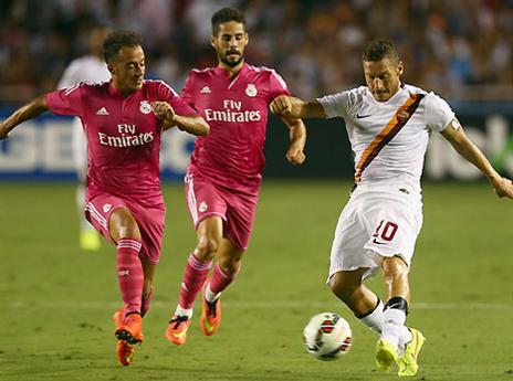 ורק טוטי בשלו. הכריע במחצית השניה (gettyimages)