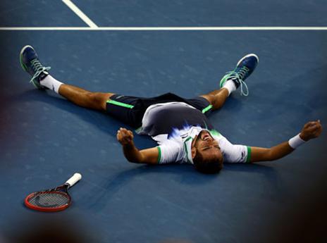 חשבתם שלא יהיה מפגש עם הרצפה? (GETTYIMAGES)