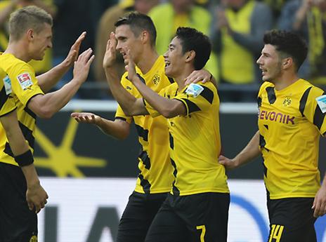 קגאווה ודורטמונד שוב עושים חיים ביחד (gettyimages)