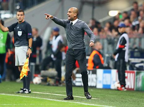 גווארדיולה. ניצל ברגע האחרון (gettyimages)