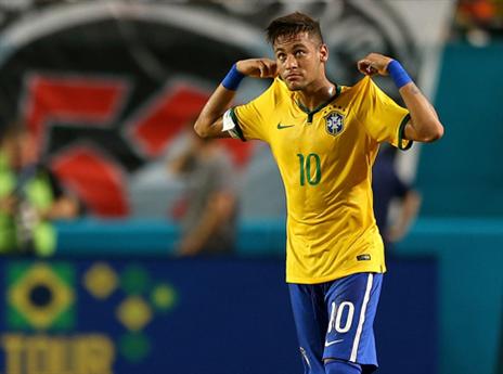 ניימאר יצא עם ידו על העליונה בקרב מול מסי (gettyimages)