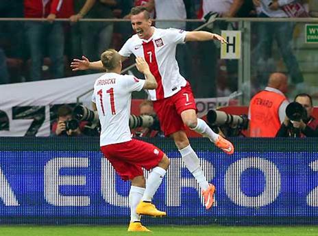 יש סיבה למסיבה: ניצחון ראשון אי פעם לפולנים על גרמניה