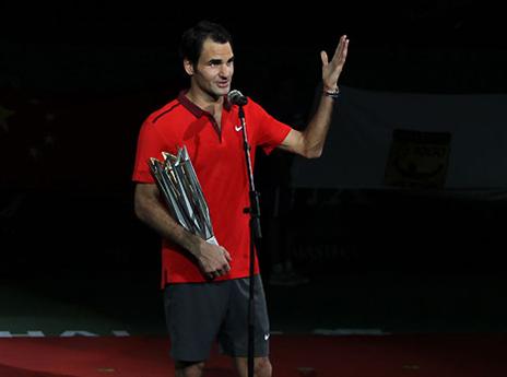 נאום הניצחון. פדרר (GETTYIMAGES)