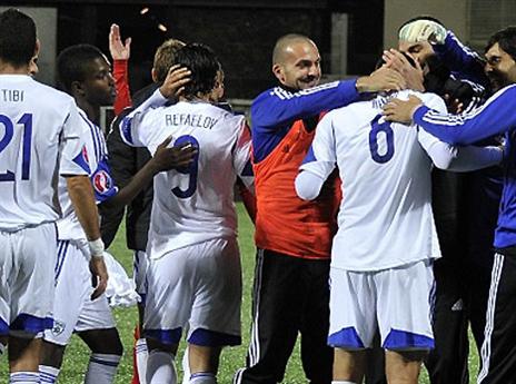 אווירה נהדרת בנבחרת (gettyimages)
