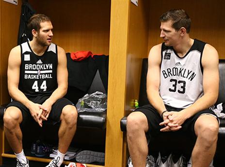 צמד חמד מהבלקן. טלטוביץ' ובוגדנוביץ' (getty)