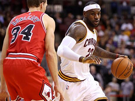 ג'יימס. יפגשו גם בגמר המזרח? (getty)