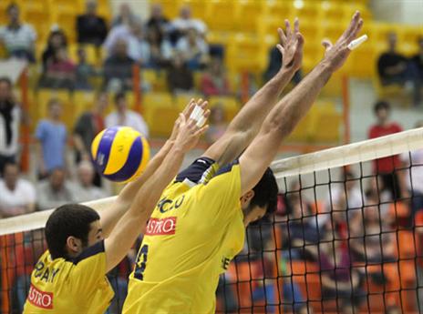 גם מכבי מריחה אירופה (צילום: דיוויד סילברמן, איגוד הכדורעף)