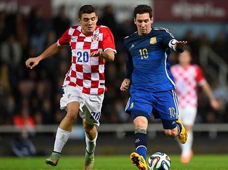 האגרנטינאים הזיעו מול קרואטיה