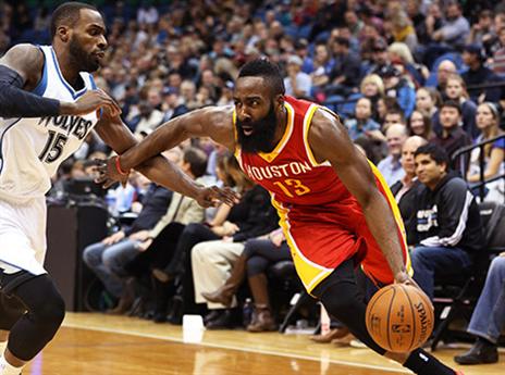 הארדן. הפגיז, אבל יצא ב-6 עבירות (getty)