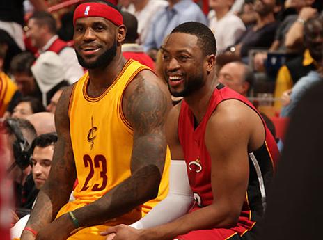 עם דוויין ווייד. "אסור לחברות להכנס לתוך זה" (gettyimages)