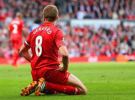 "מגיע לו כבוד". ג'רארד (GETTYIMAGES)