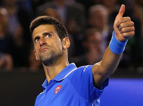 בדרך לתואר חמישי במבלורן? ג'וקוביץ' (GETTYIMAGES)