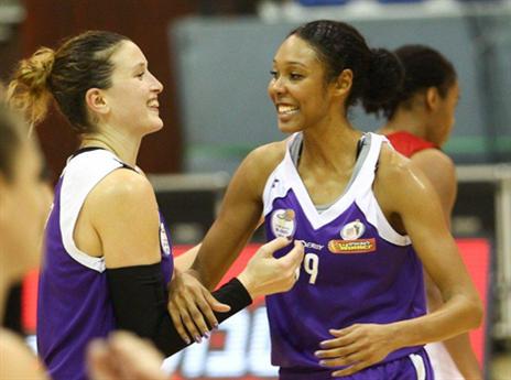 גארדנר (מימין, צילום: עודד קרני - ליגת ווינר נשים)