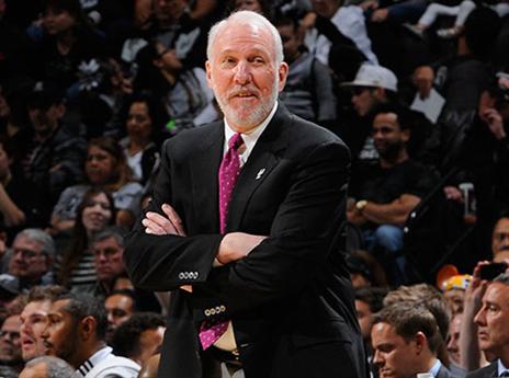 פופוביץ'. היה שם רגע מתוח (getty)