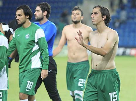 כך זה נראה בפעם הקודמת נגד מכבי פ"ת (אלן שיבר)