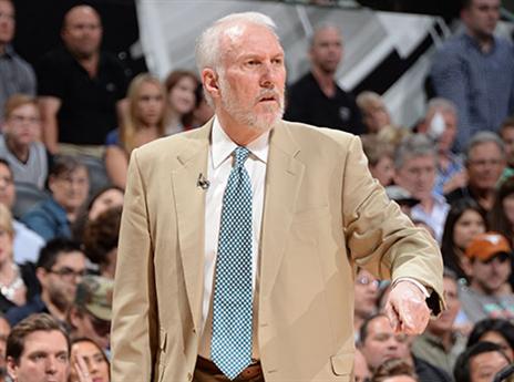 פופוביץ'. לא חסך במילים הפעם (getty)