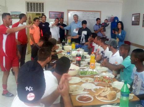 הגיבוש יעזור בשבת? שחקני הפועל חיפה