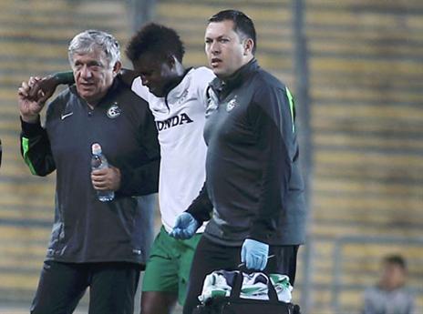 גם טוואטחה נפצע (צילום: אלן שיבר)