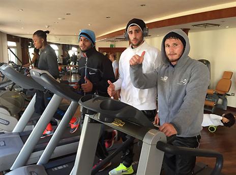 אימון ראשון במרוקו