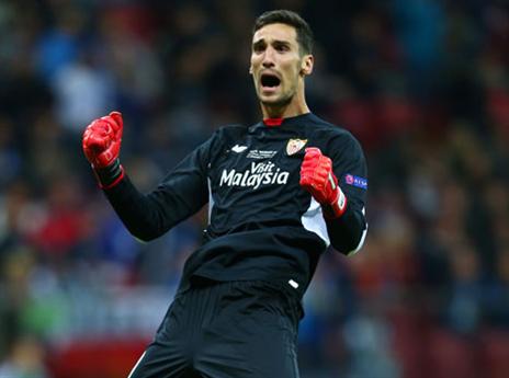 התחיל את העונה בכלל כשוער שני. סרחיו ריקו (getty)