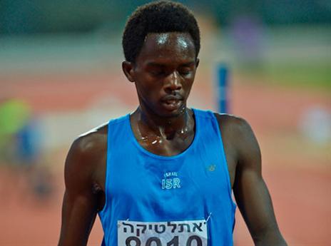 בקרוב באליפות אירופה, תחת דגל ישראל. עבדול ג'אבר (עמיר חיל)