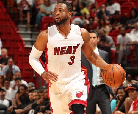 ממשיך במיאמי. ווייד (GETTYIMAGES)