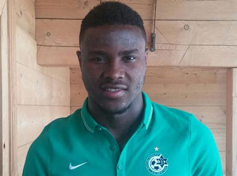 גוויהוטה. הגיע למחנה (צילום: אתר רשמי מכבי חיפה)