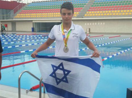 פרנקל. הביא גאווה (באדיבות הוועד האולימפי)