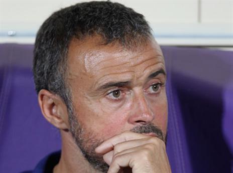 קשה בלי מסי, לואיס אנריקה (GETTYIMAGES)