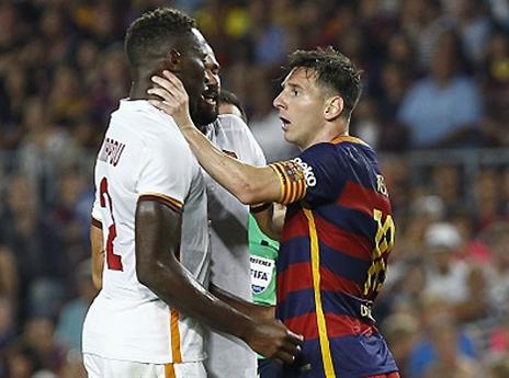 מסי ברגע נדיר (GETTY)