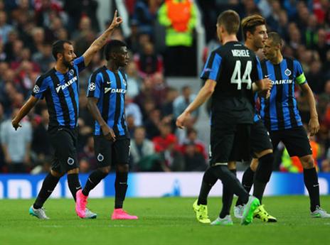 שער חוץ חשוב. שחקני ברוז' חוגגים (gettyimages)