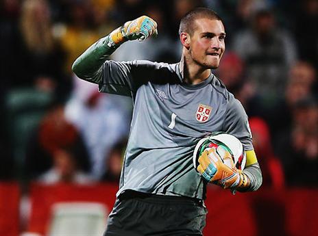 ראיקוביץ', נחשב לשוער מבטיח (GETTYIMAGES)