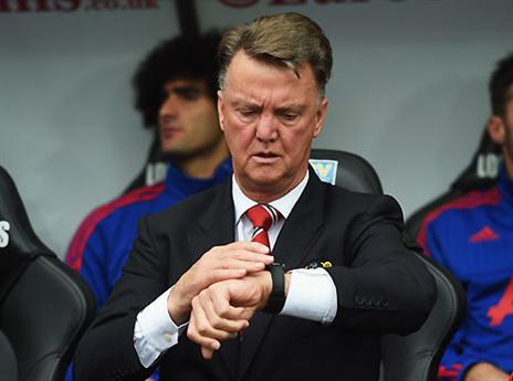 בפאניקה? ואן חאל (GETTYIMAGES)