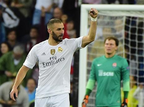 גם בנזמה הבקיע (Getty)