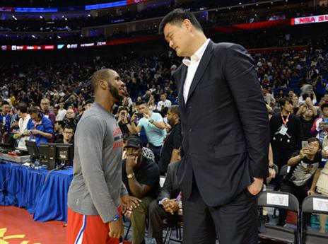 גם יאו מינג הגיע (Getty)