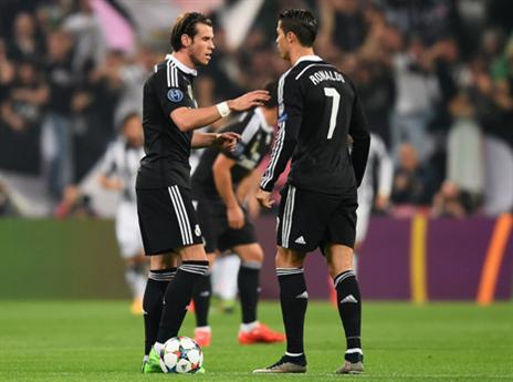 יישרו את ההדורים. בייל ורונאלדו (getty)