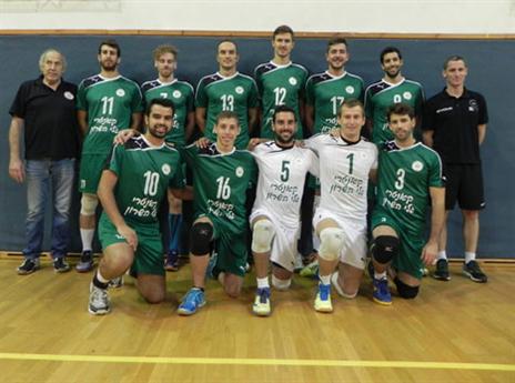 כפר סבא. פתחו את גביע האתגר ברגל ימין (צילום: איגוד הכדורעף)